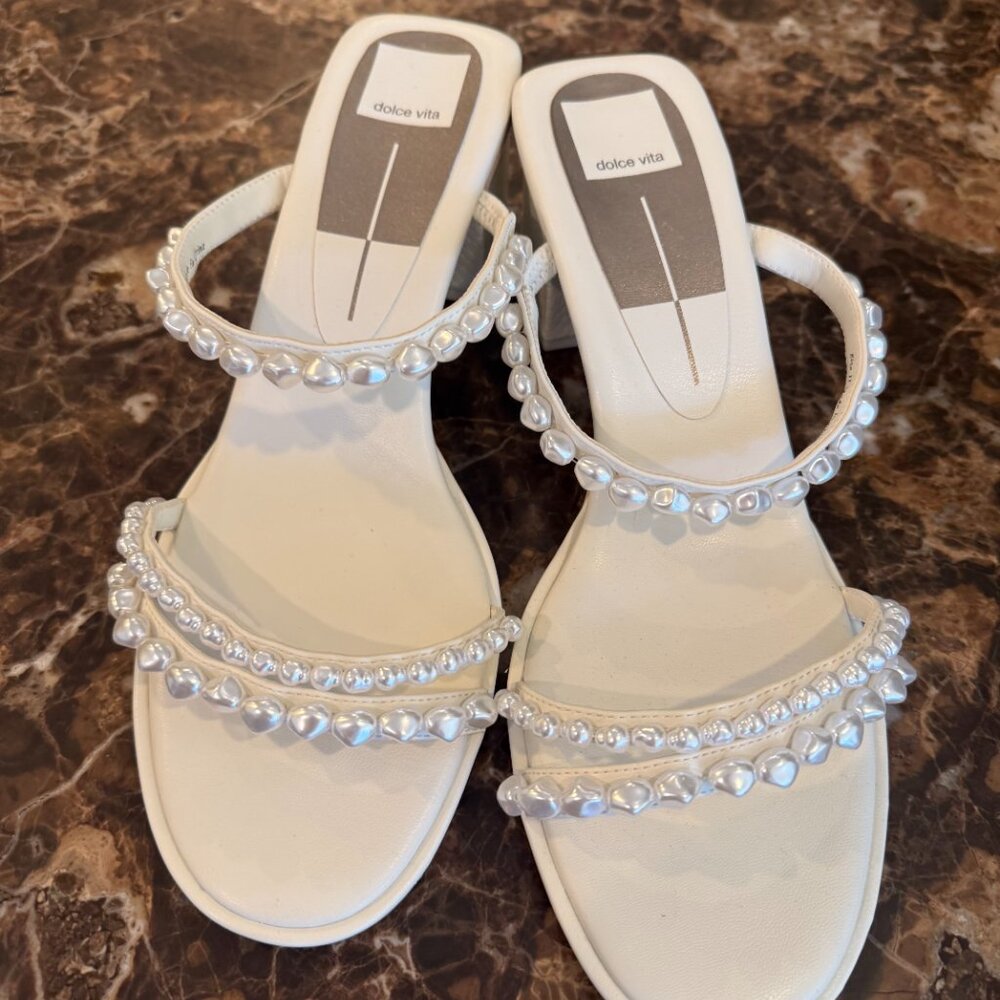 Dolce Vita Tinker Pearl Heels-US 11-Never Worn!